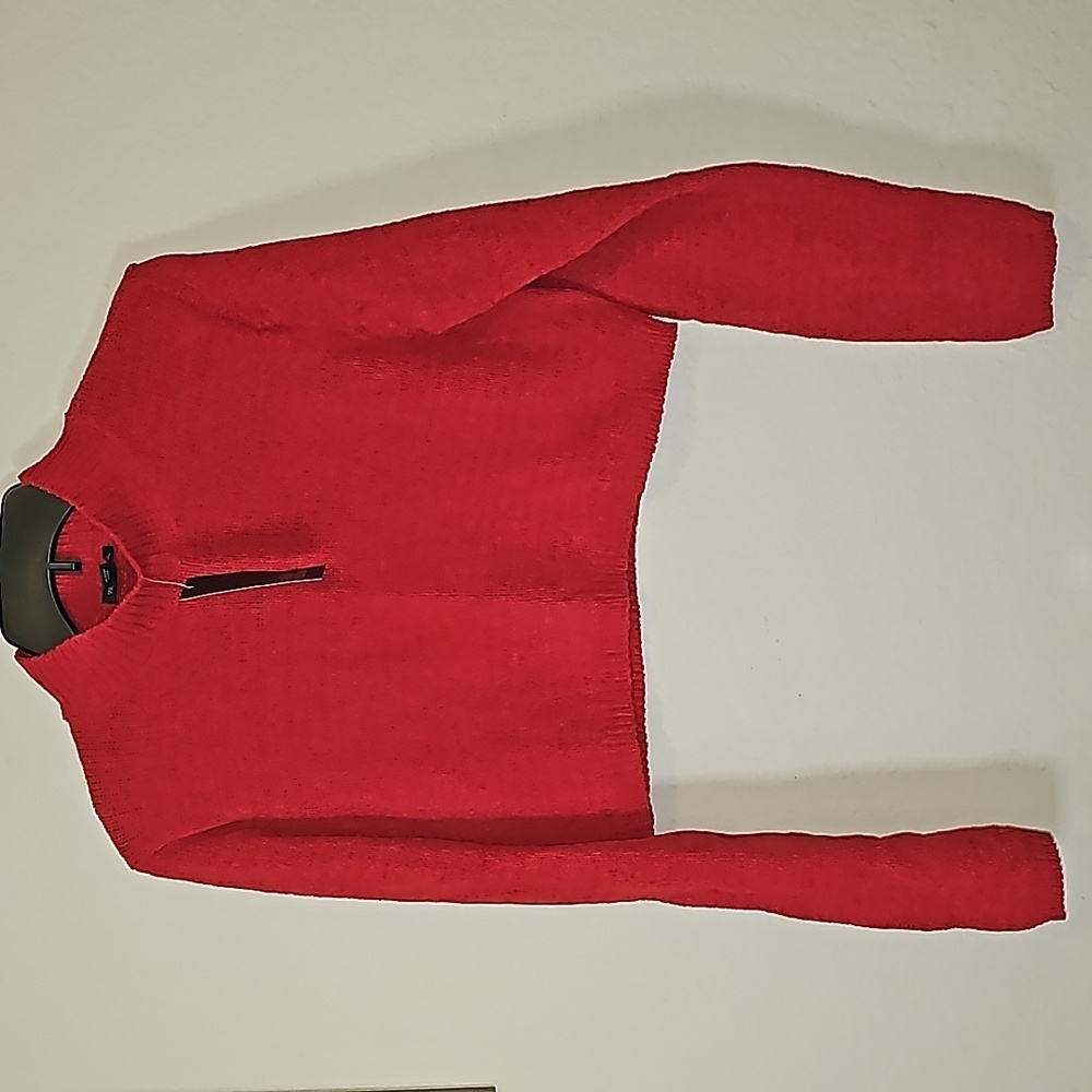 Wild Fable Long Sleeve Crew Neck Cropped Knit Sweater